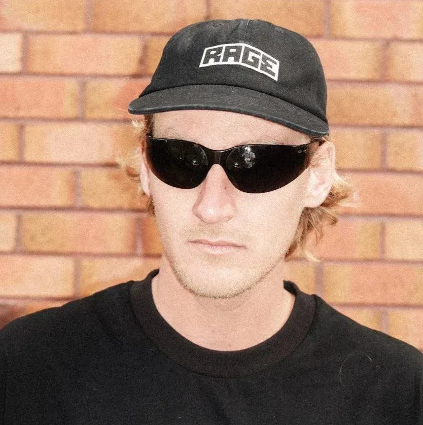 RAGE LOGO CAP (Black)