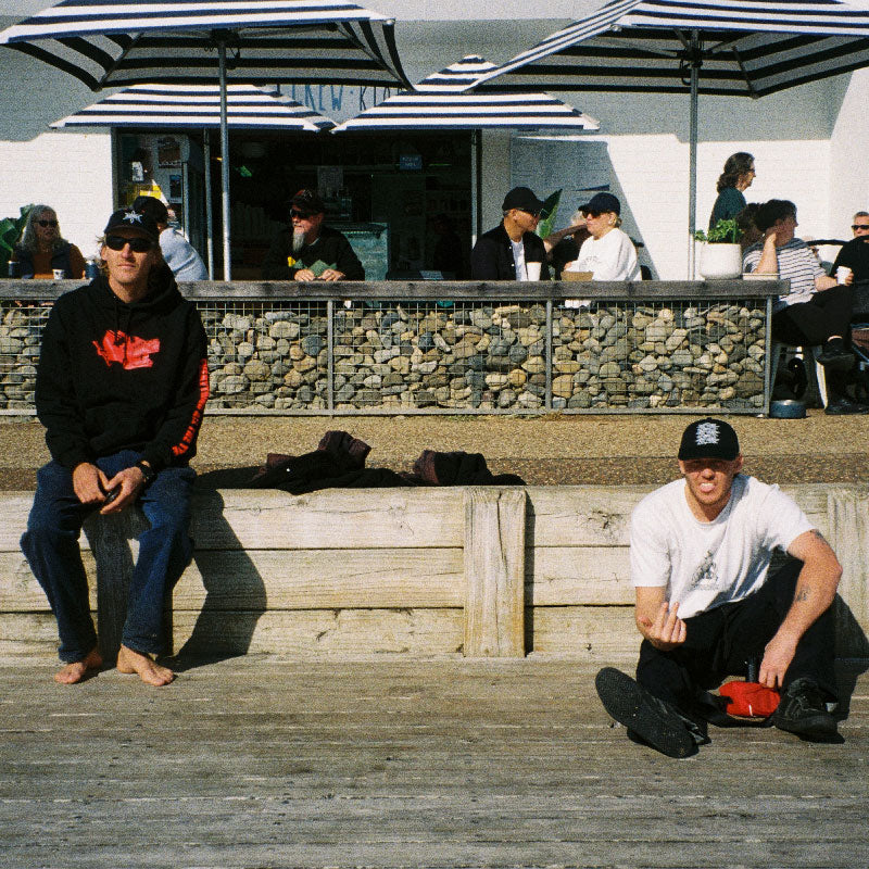 RAGERAGERAGE Cap (Black Red)