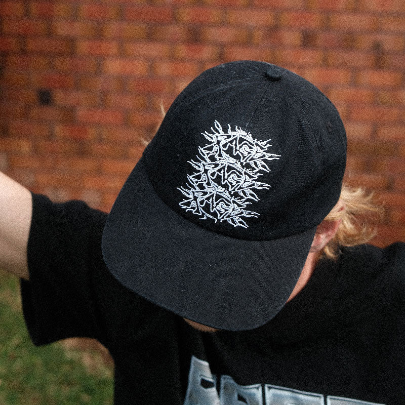 RAGERAGERAGE Cap (Black Red)