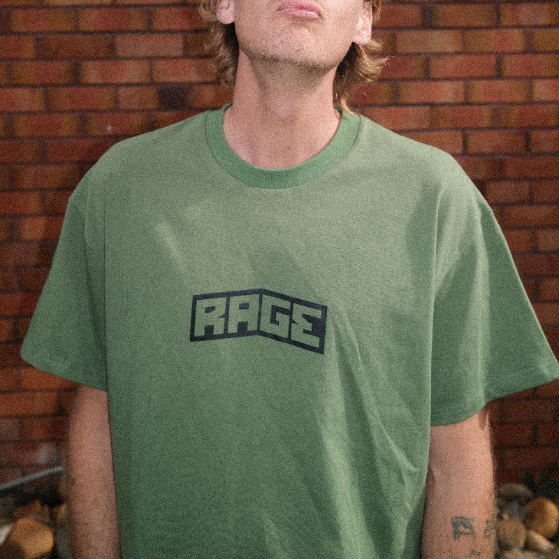 RAGE LOGO T-SHIRT (Green)