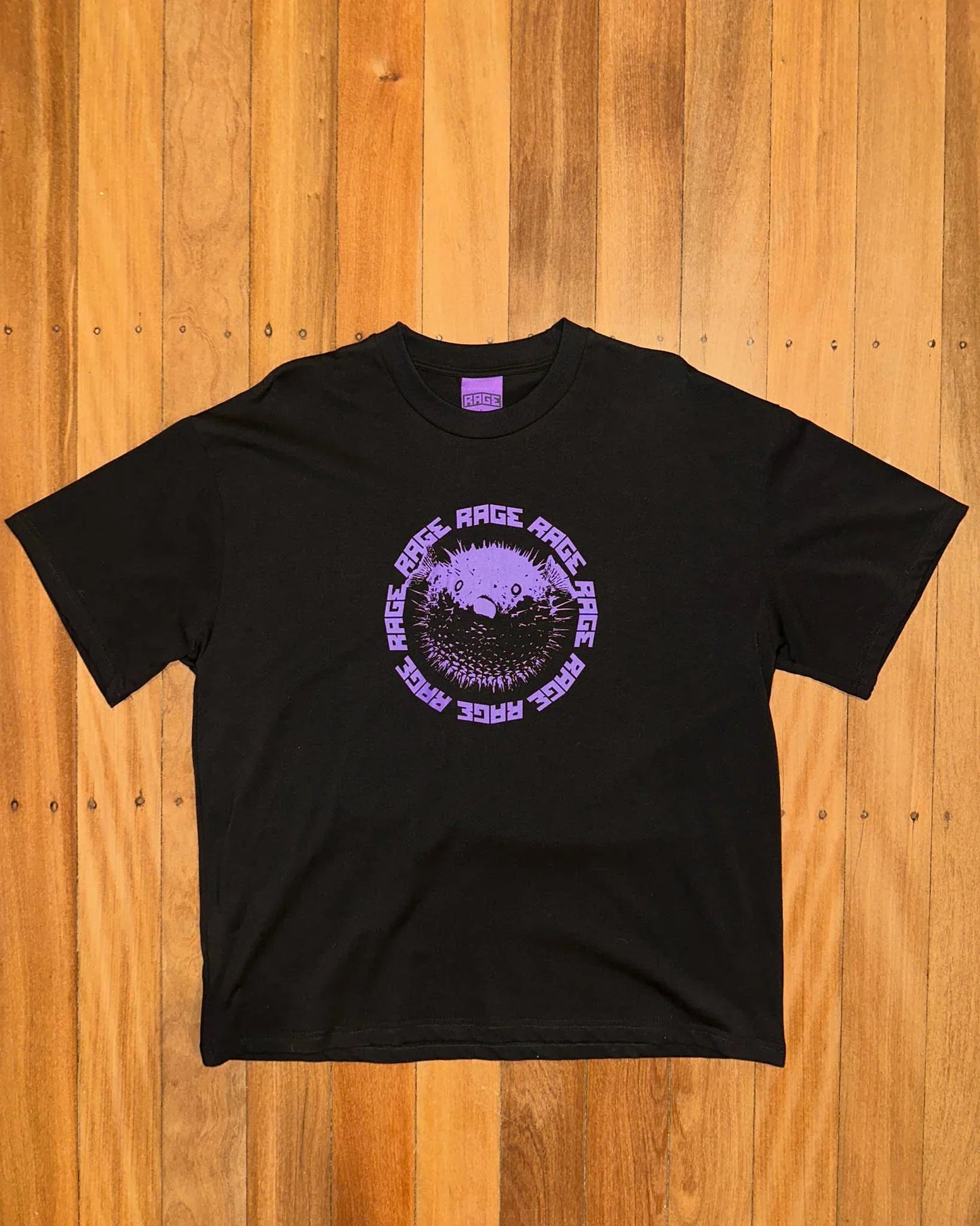 PUFFER TEE  (Black)