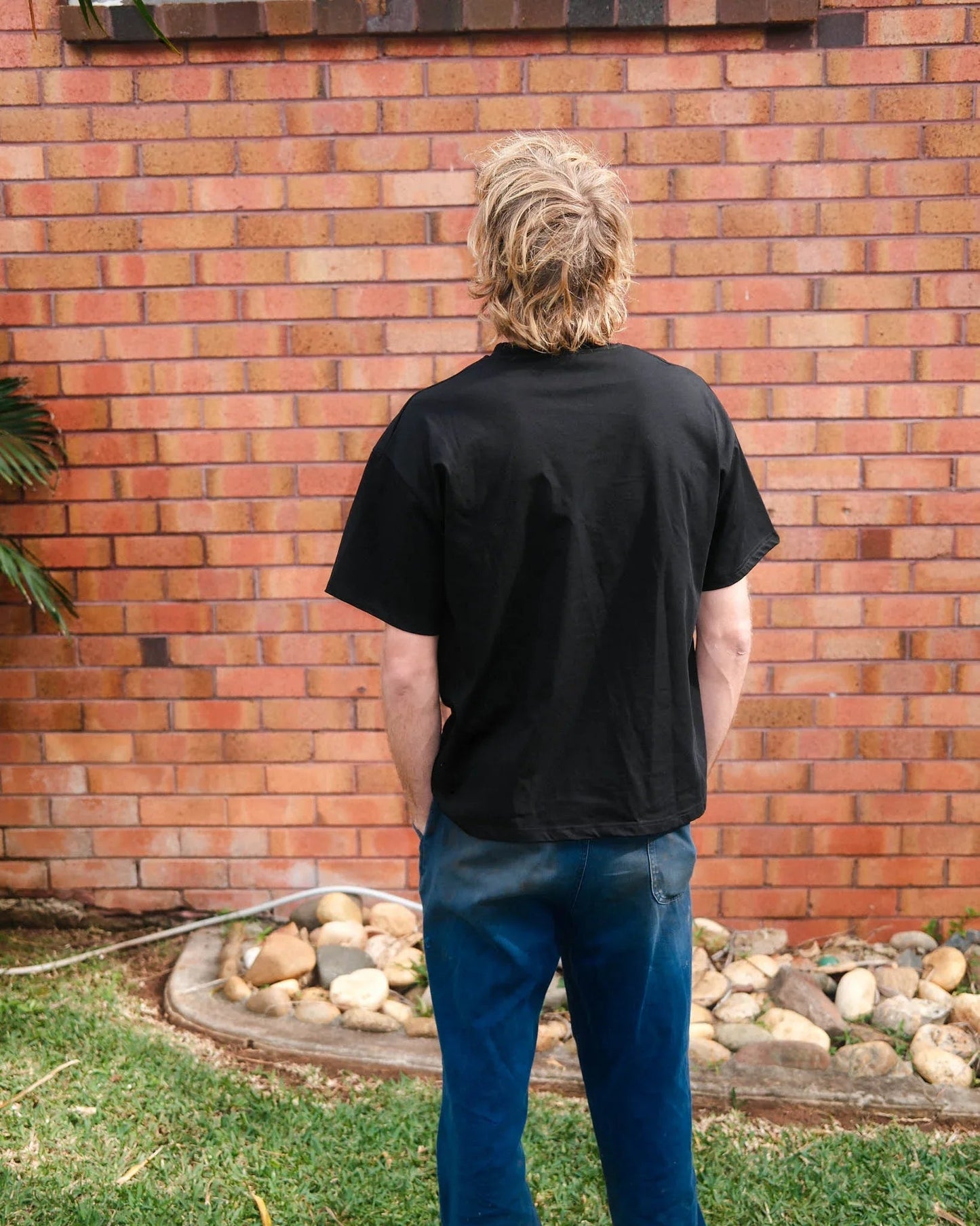 PUFFER TEE  (Black)