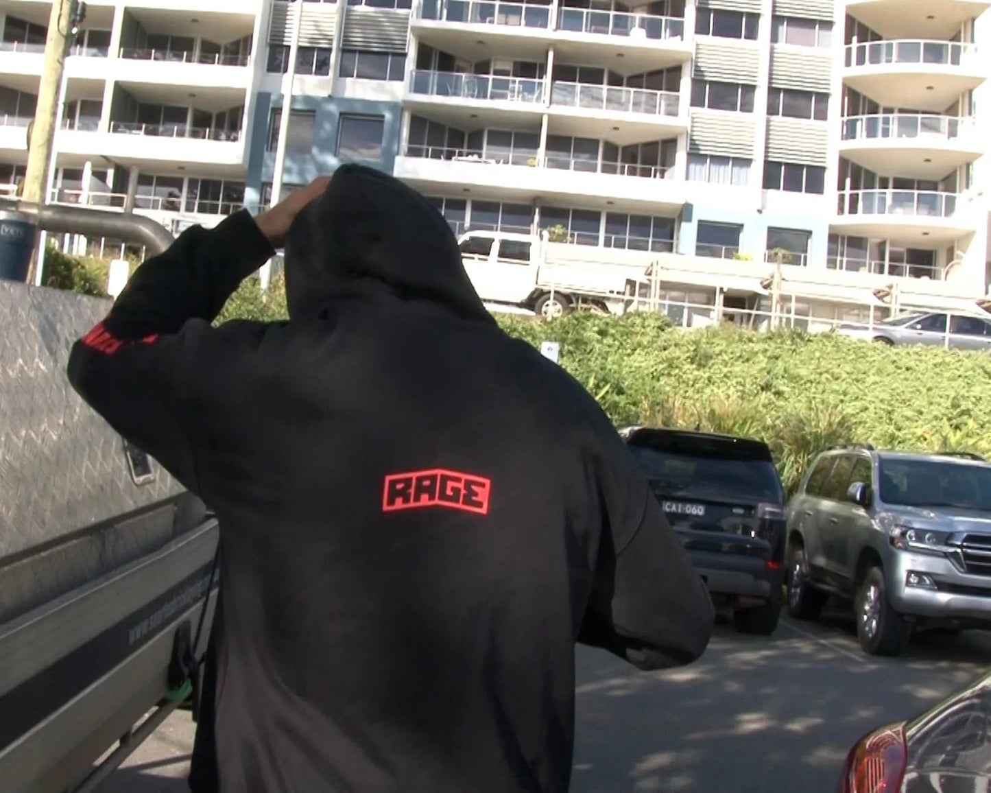 EVERYTHING ALL THE TIME HOOD (Black)
