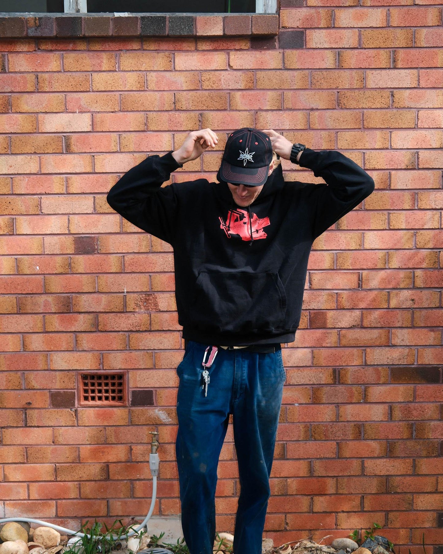 EVERYTHING ALL THE TIME HOOD (Black)