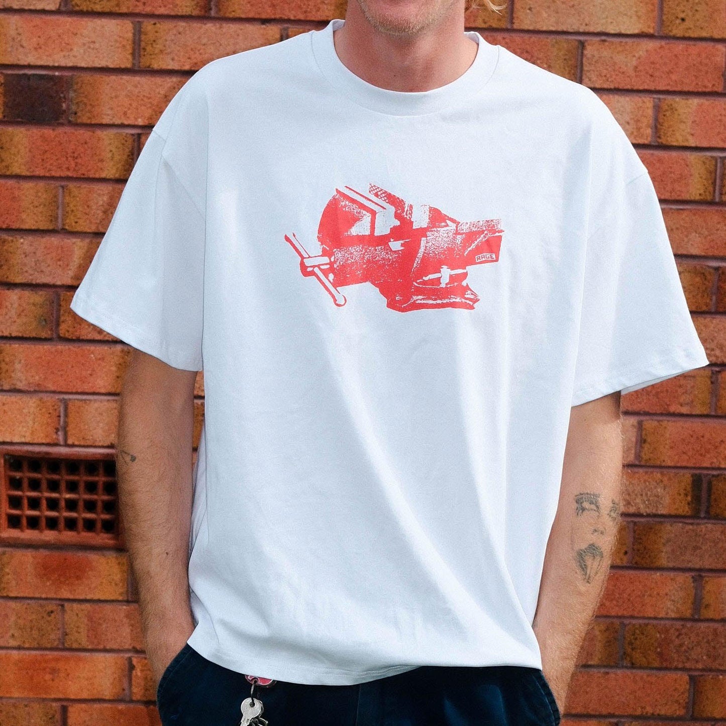 VICE TEE  (White)